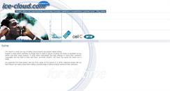 Desktop Screenshot of ice-cloud.com